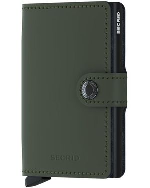 Secrid Portefeuille Miniwallet Matte - Vert