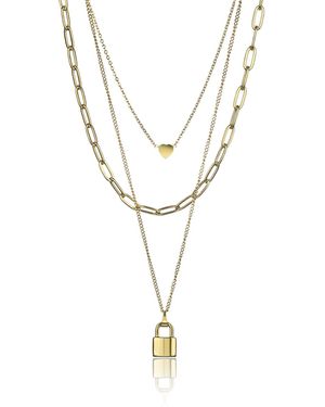 Marc Lauder Collier - Métallisé