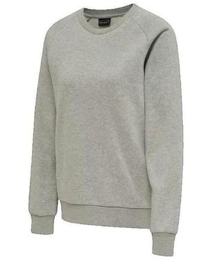 Hummel Sweat-Shirt Sweatshirt Confortable Femme - Gris