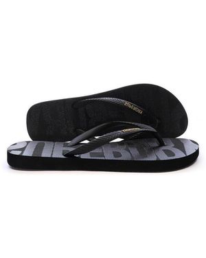 Superdry Tongs Essental Flip Flop - Noir