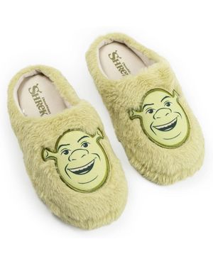 Shrek Chaussons Character Face Chaussons Mules - Métallisé