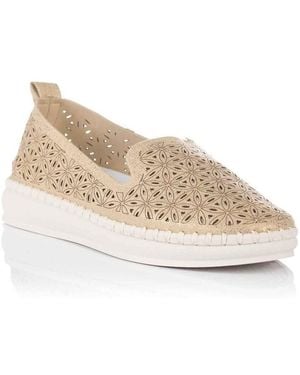Amarpies Slip Ons Slip Haché - Neutre