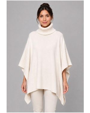 Kebello Ponchos Capes De Pluie Pull Poncho F - Gris