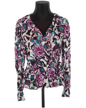 Ba&sh Blouses Top manches longues multicolore - Violet