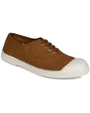 Bensimon Sneakers Basse Tennis Lacet - Marrone