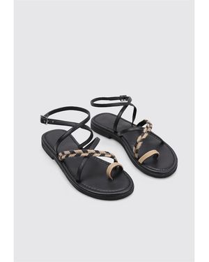 Limma Sandales plates LAUREL - Blanc