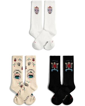 Jimmy Lion Chaussettes - Blanc
