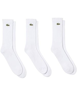 Lacoste Chaussettes Gt17413 - Blanc