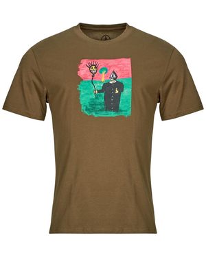 Volcom T-Shirt Korte Mouw Issam Bsc Sst - Groen