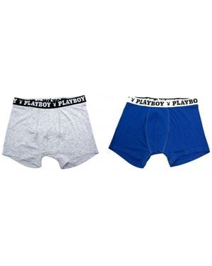 Playboy Boxers Pilgrin - Bleu