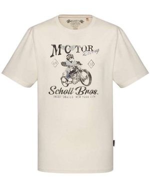 Schott Nyc T-shirt 8472401 - Neutre