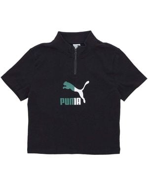 PUMA Polo Classics Archive Rem Tee - Noir