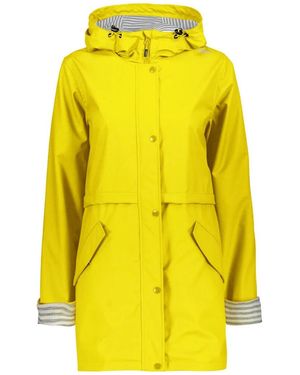 CMP Coupes vent WOMAN RAIN JACKET FIX HOOD AM - Jaune