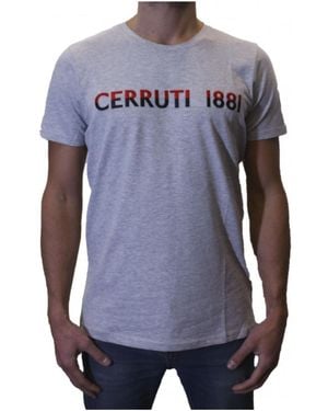 Cerruti 1881 T-shirt T-S manches courtes--H-GIMIGNANO - Bleu