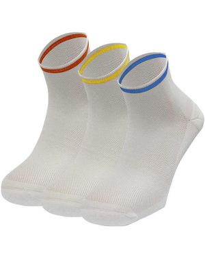 SPORT HG Chaussettes HG-MARLA SHORT SOCKS PACK OF 3 PAIRS - Gris