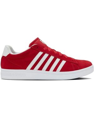 K-swiss Baskets basses Court Tiebreak Ii - Rouge