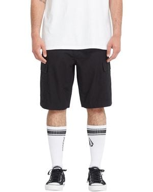 Volcom Short Pantalón Corto Strange Tripper Cargo Short - Noir
