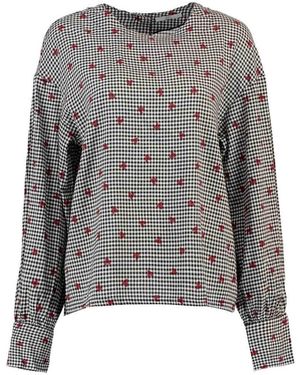 Esprit Chemise _EDC_vichy blouse - Gris