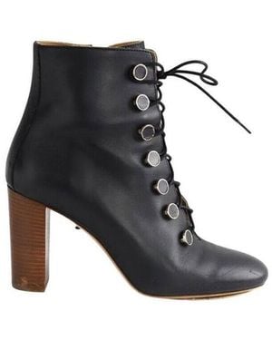 Sezane Boots Boots en cuir - Noir