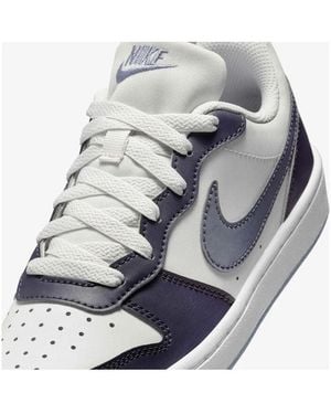 Nike Baskets Court Borough Low Recraft - Bleu