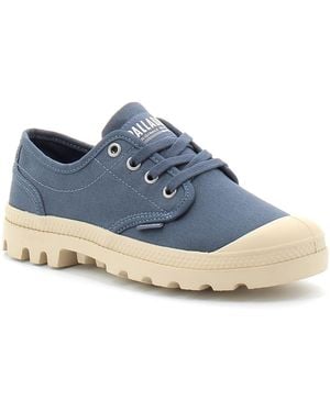 Palladium Baskets PAMPA W OXFORD - Bleu