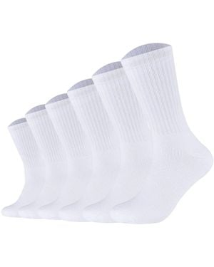S.oliver Collants & Bas Chaussettes Essential Socks - Blanc
