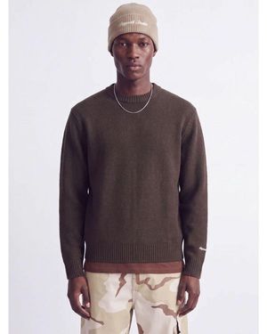 Jack & Jones Pull 12282728 Norrebro-Mulch - Marron