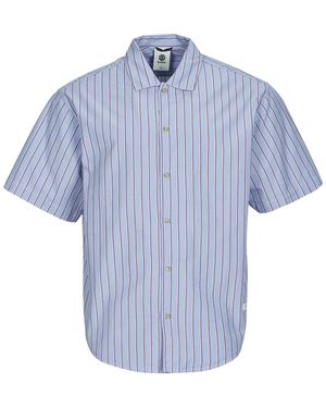 Element Camicia A Maniche Corte Idle Ss - Blu