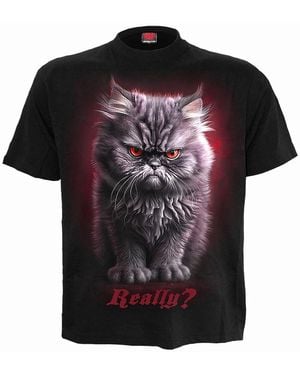 Spiral T-Shirt Anger Management - Noir