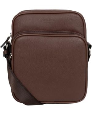 Hexagona Pochette Sacoche Ref 61720 Chocolat 23*20*9.5 Cm - Marron