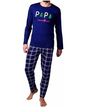 Dodo Homewear Pyjamas / Chemises de nuit Pyjama SAPPY MARINE - Bleu