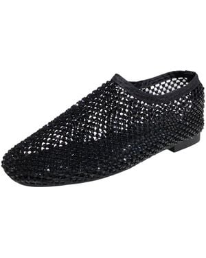 La Strada Slip ons - Noir