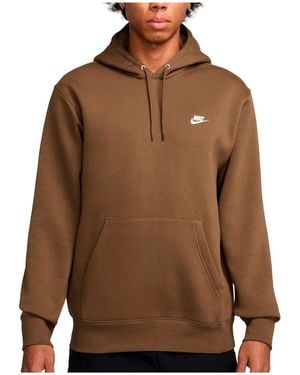 Nike Sweat-shirt Sweat-shirt Marron modèle Fn3859 de la marque