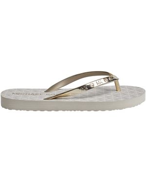 MICHAEL Michael Kors Tongs 49S4Mkfa1B - Marron