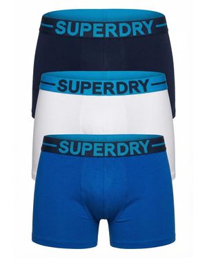 Superdry Caleçons m3110476a - Bleu