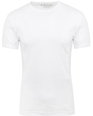 Garage T-shirt Basique Blanc Col Rond