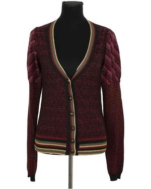KENZO Gilet Cardigan bordeaux - Rouge