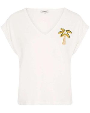 Morgan T-shirt 194849VTPE26 - Blanc