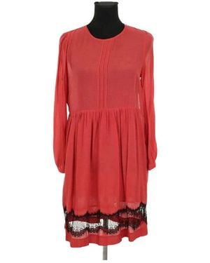 Claudie Pierlot Robe courte Robe rouge