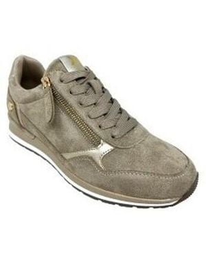 Xti Baskets Basses Chaussure Femme Taupe 146368 - Gris