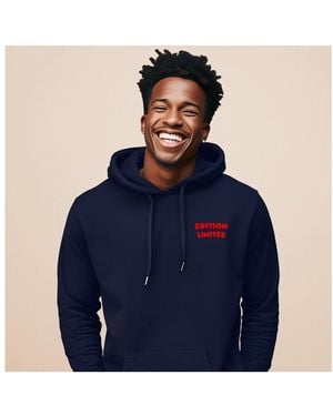We Are Family Sweat-shirt HOODIE HOMME EDITION LIMITÉE COEUR BLEU