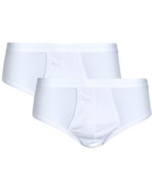 Athena Slips Basic Coton Bio Pack De 2 - Blauw