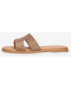 Xti Claquettes 142811-BRONZE - Marron