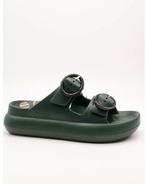 Duo Claquettes D891029 - Vert