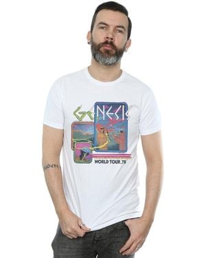 Genesis T-Shirt World Tour 78 - Bleu