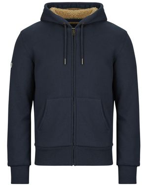 Superdry Capuchon Sweaters Borg Lined Zip Hoodie - Blauw