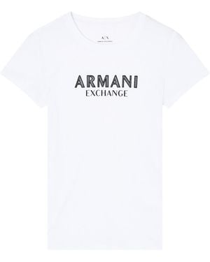 EAX T-shirt XW001388 AF10356 - Blanc