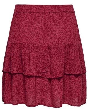 ONLY Jupes 15366876 - Rouge