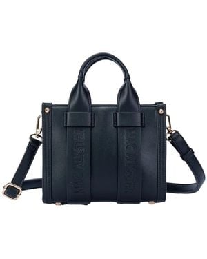 Mac Alyster Sac à main Sac a main Ref 68012 Noir 27*21*10 cm - Bleu