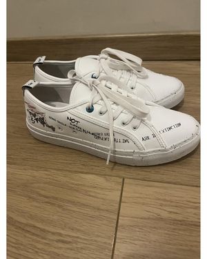 F_WD Baskets basses Baskets blancs F_WD - Vert